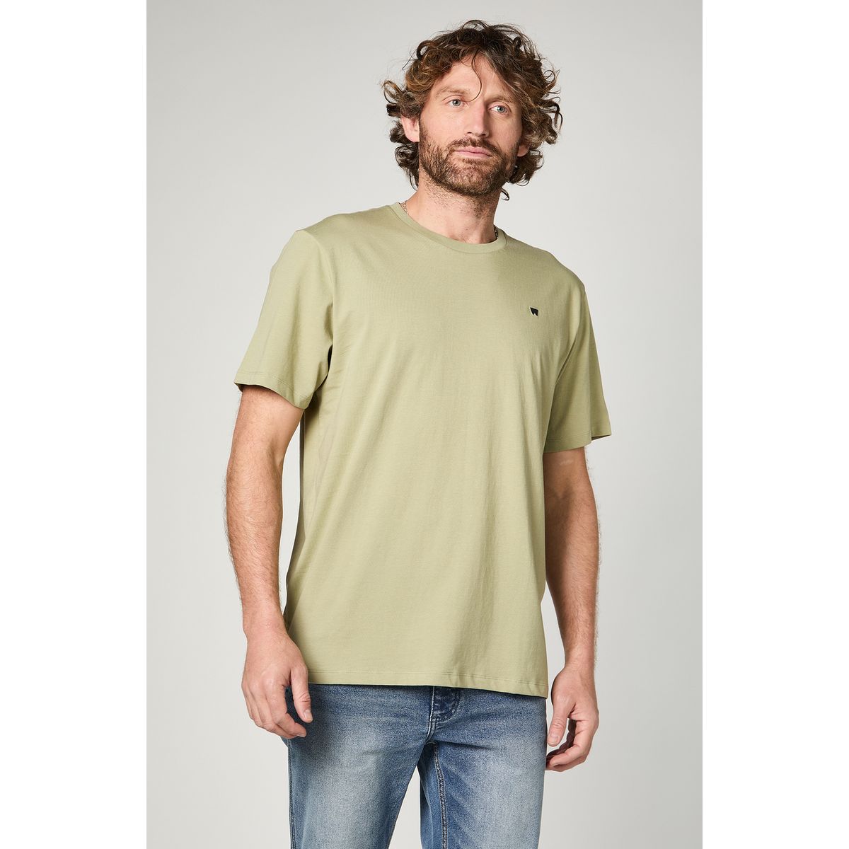 WRANGLER - Polera Wrangler Hombre Logo Regular Fit