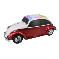 AUDIO PRO - Parlante Escarabajo 10W con Luces y BT TWS Rojo - SC