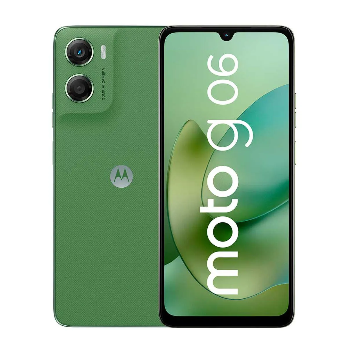 MOTOROLA - Motorola Moto G06 4GB RAM 128GB Verde Pantalla 66″ 90Hz Cámara 16MP Batería 5000mAh Liberado