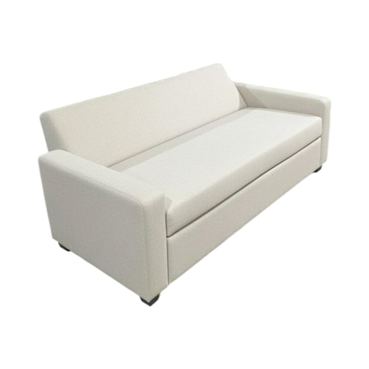 DISEÑOS VALESTRINI - SOFA CAMA MILANO TRES POSICIONES LINO CRUDO