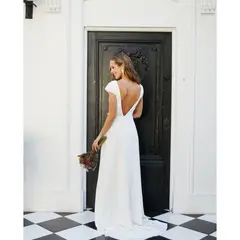 MI PLACARD - Vestido Largo de Novia Trini Ivory