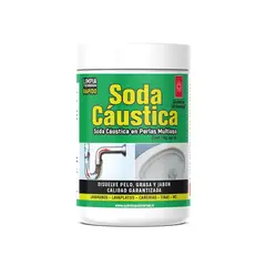 QUIMICA UNIVERSAL - Soda Cáustica Perlada Pote 1 Kg