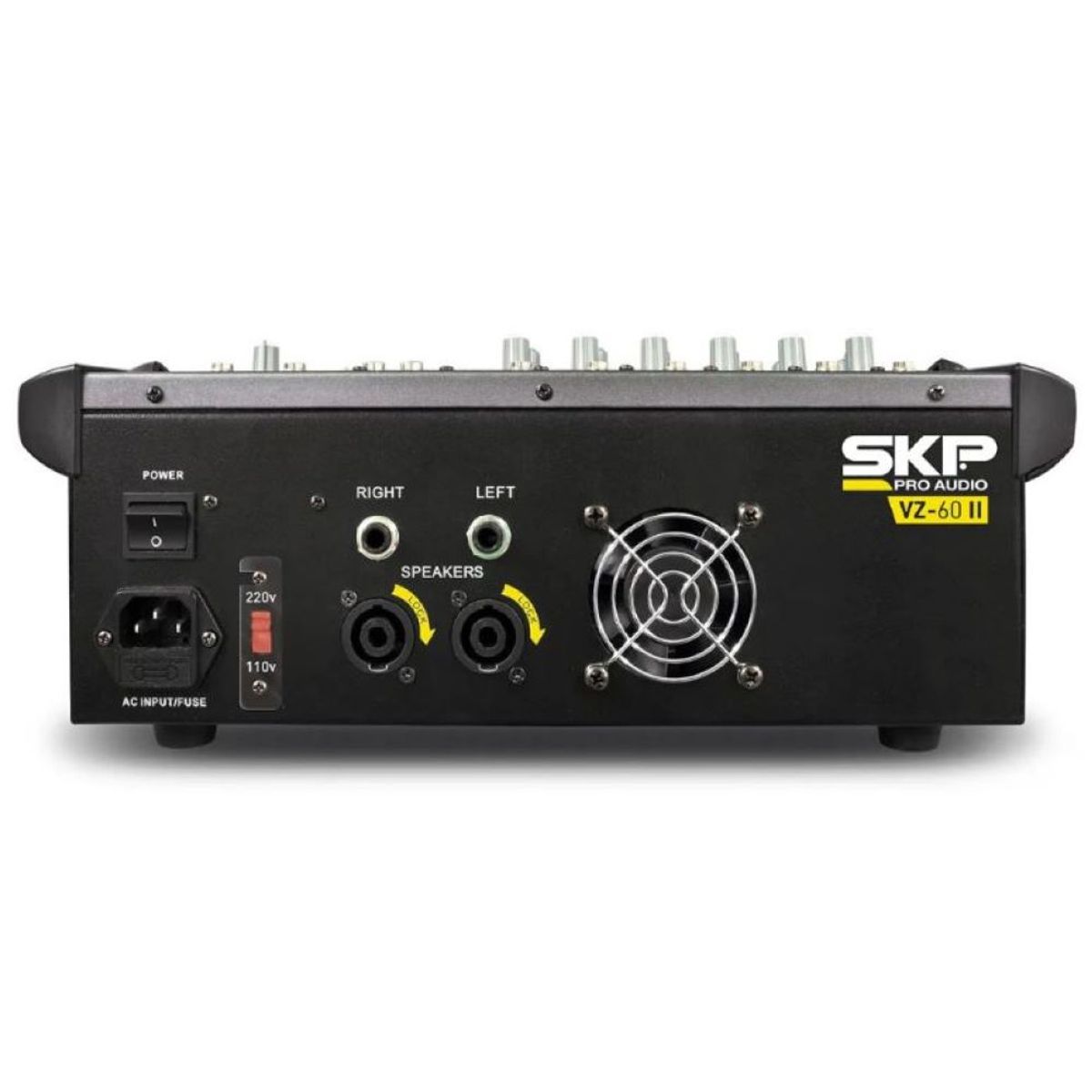 SKP - Consola Potenciada 6 Canales XLR SKP VZ 60II