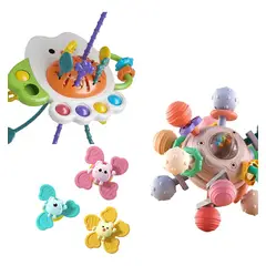 GENERICO - Pack De Estimulación Temprana Para Bebés Sonajeros