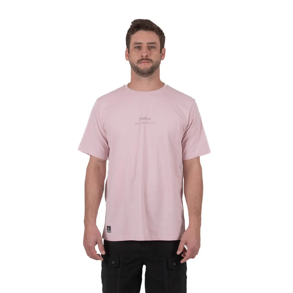 LHOTSE - Polera Manga Corta Hombre Micelio Mycena Lhotse
