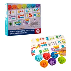 GENERICO - Juego Montessori Matemáticas Didáctico Motricidad Para Niños