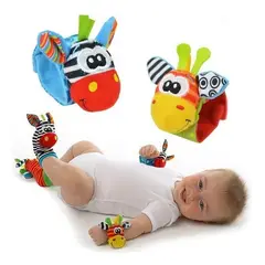 GENERICO - Kit Calcetines Y Brazaletes Estimulante Sonajero Bebes