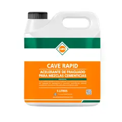 CAVE - RAPID - Acelerante de fraguado para mezclas cementicias 5Lt