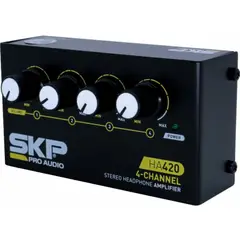 SKP - Amplificador De Auriculares 4 Canales HA 420