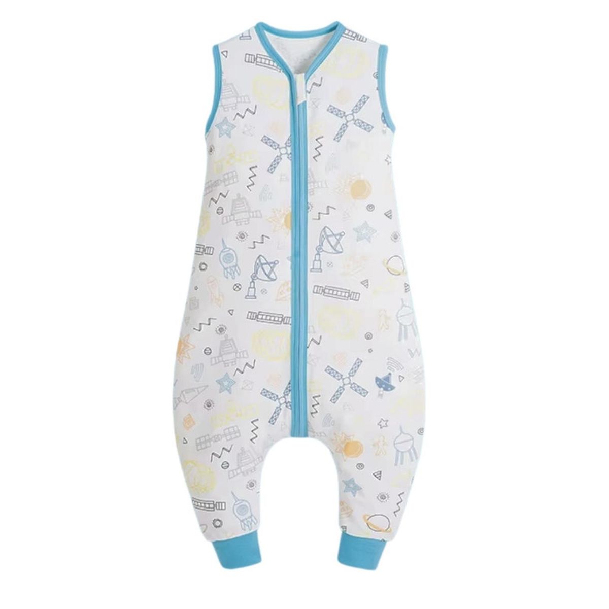 KIVARA - Saquito Dormir Bebe Tog 0,5 Con Pie Algodon Liviano Universo