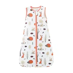 KIVARA - Saquito Dormir Bebe Tog 0,5 Algodon Ultraliviano Erizo