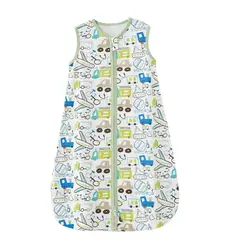 KIVARA - Saquito Dormir Bebe Tog 0,5 Algodon Ultraliviano Autitos