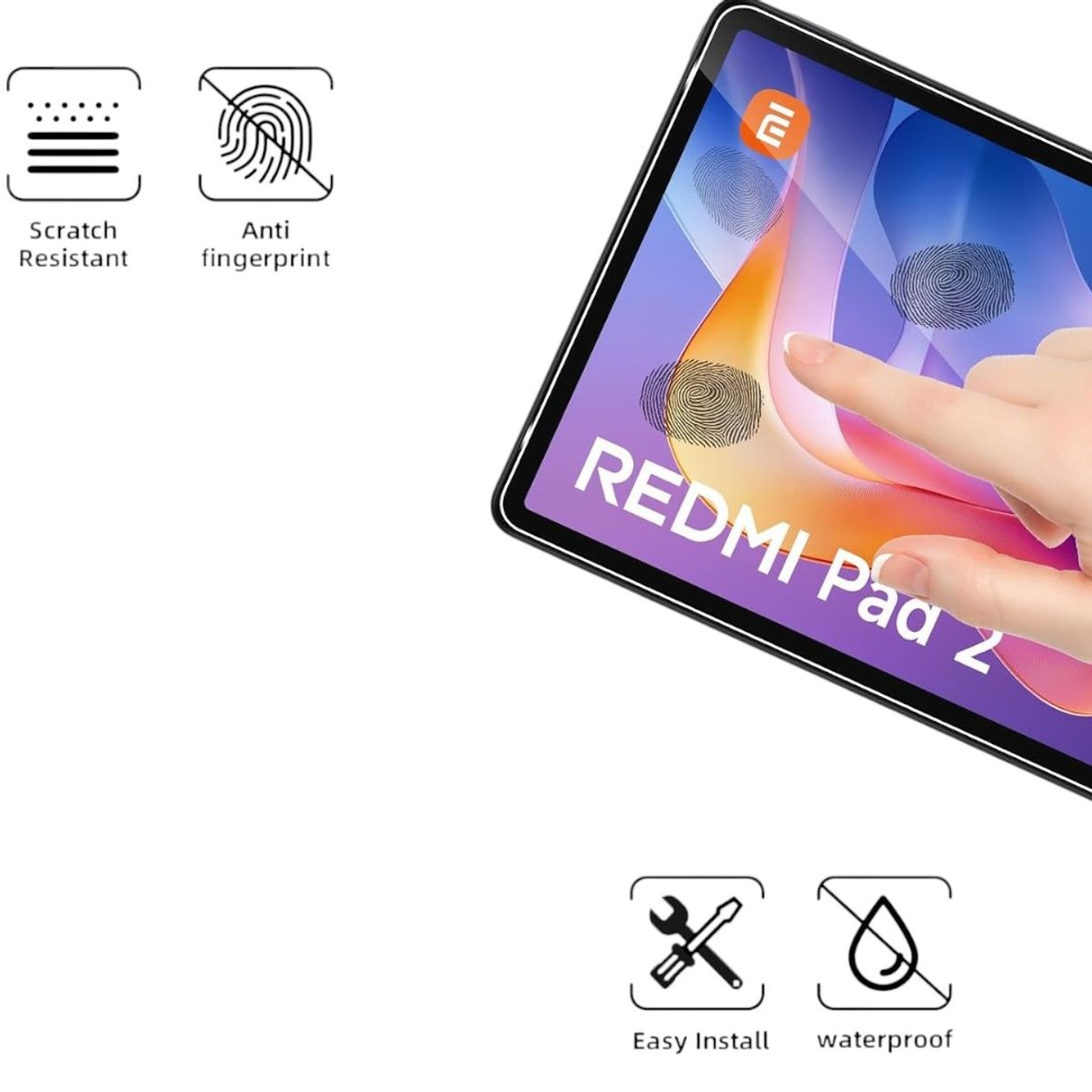 GENERICO - Lámina De Vidrio Templado Para Xiaomi Redmi Pad 2 11"