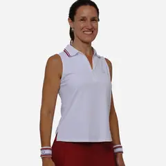 OPHIRA - Polera deportiva Mujer con cuello