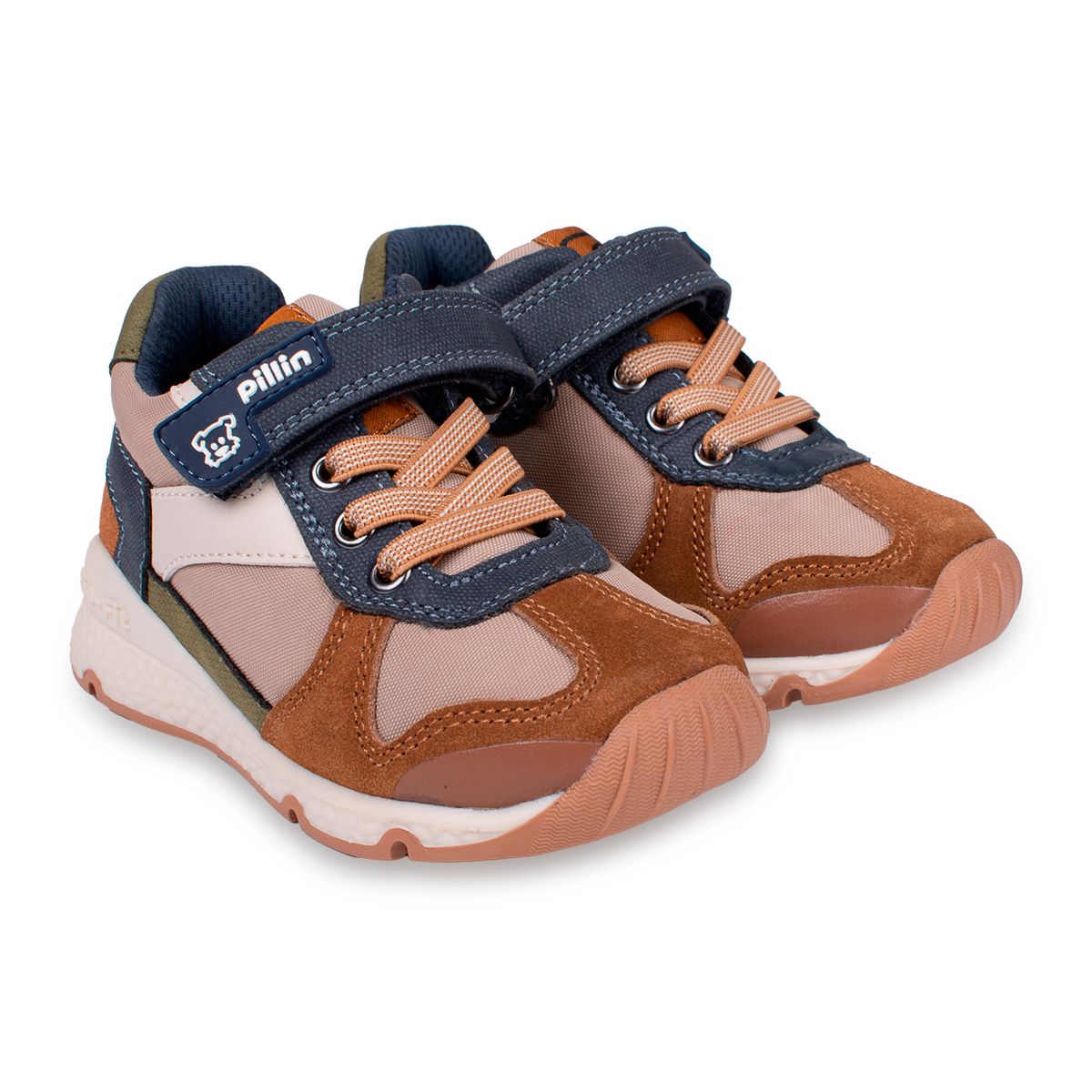 PILLIN - Zapatillas  Niño Café Pillin PZD506-26CAF