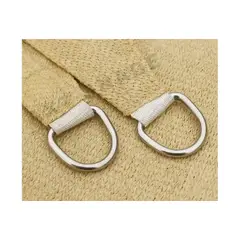 GENERICO - Toldo Vela Sombra Rectangular 3x4 Mts Beige Beige