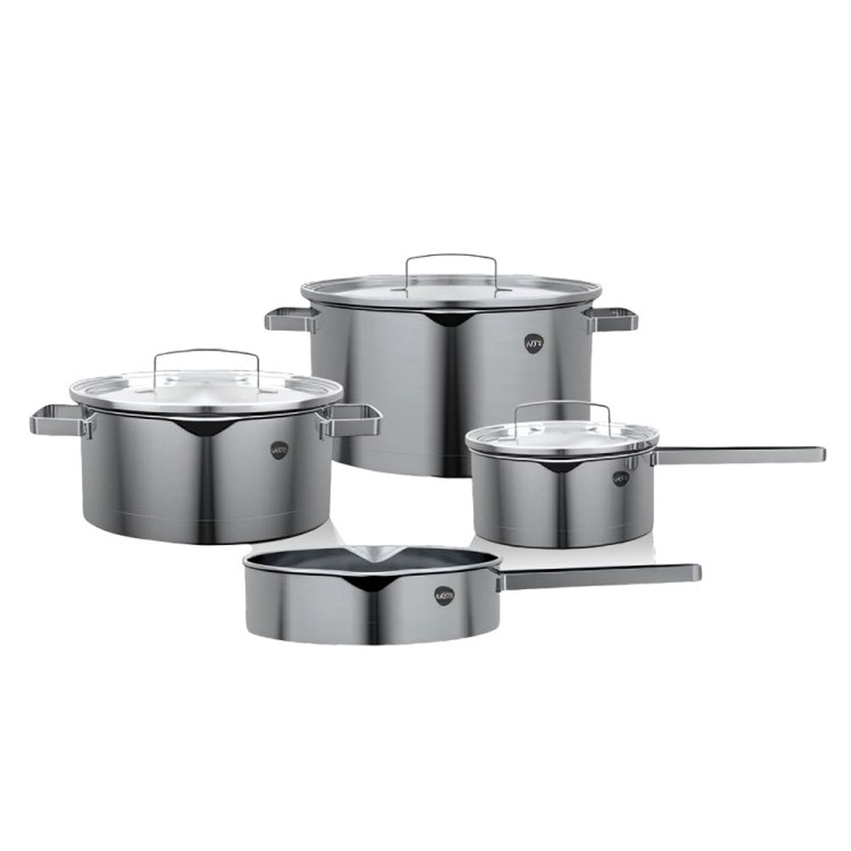 WENS - Batería de Cocina Wens Acero Inoxidable 7 Piezas