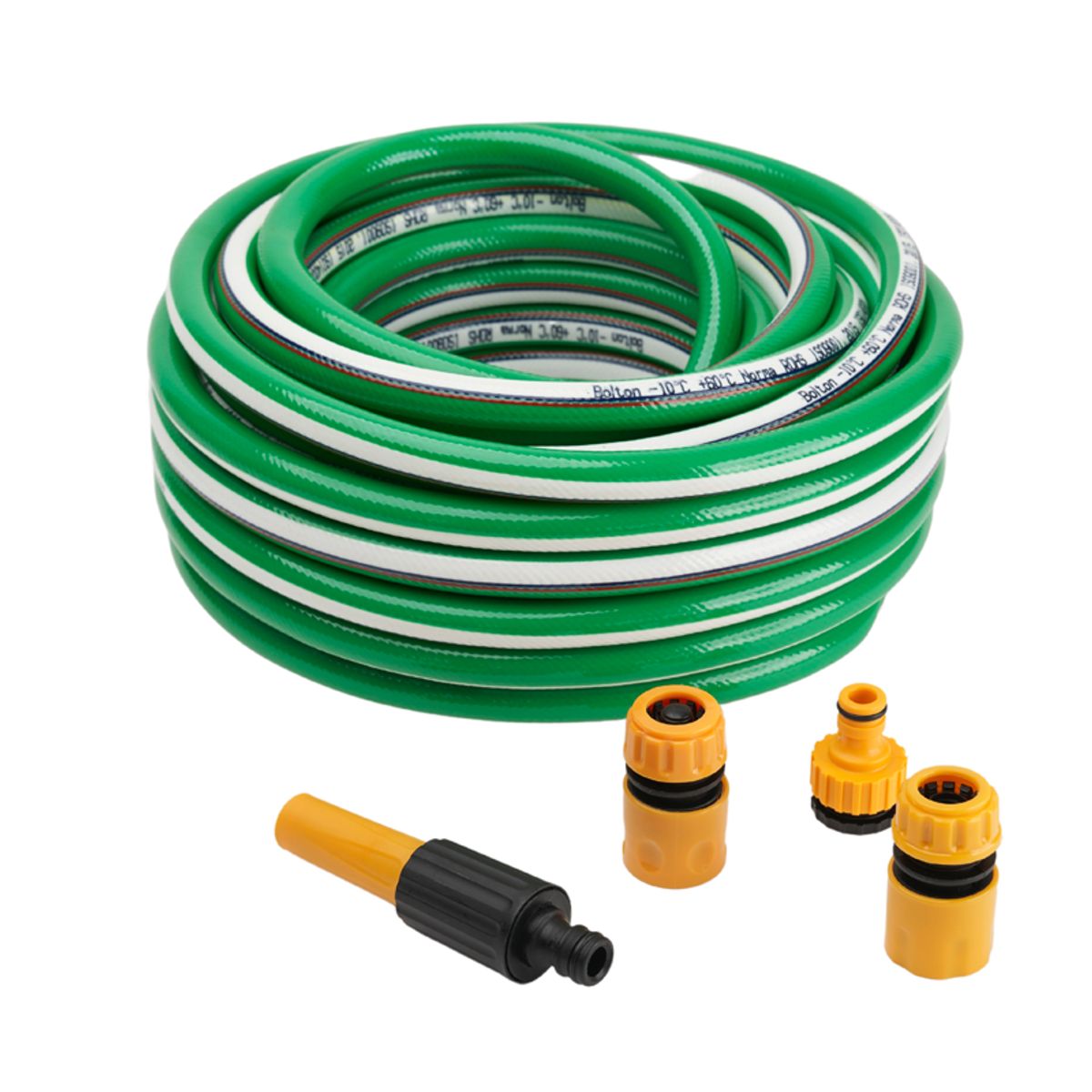 BOLTON - Kit Manguera de Riego Bolton 3/4” x 40 m