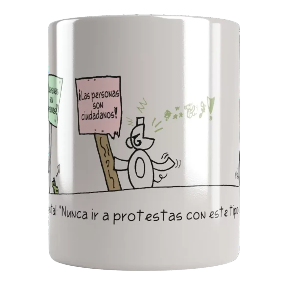 GENERICO - Tazón “Los Ciudadanos son Ranas”  Pupsies