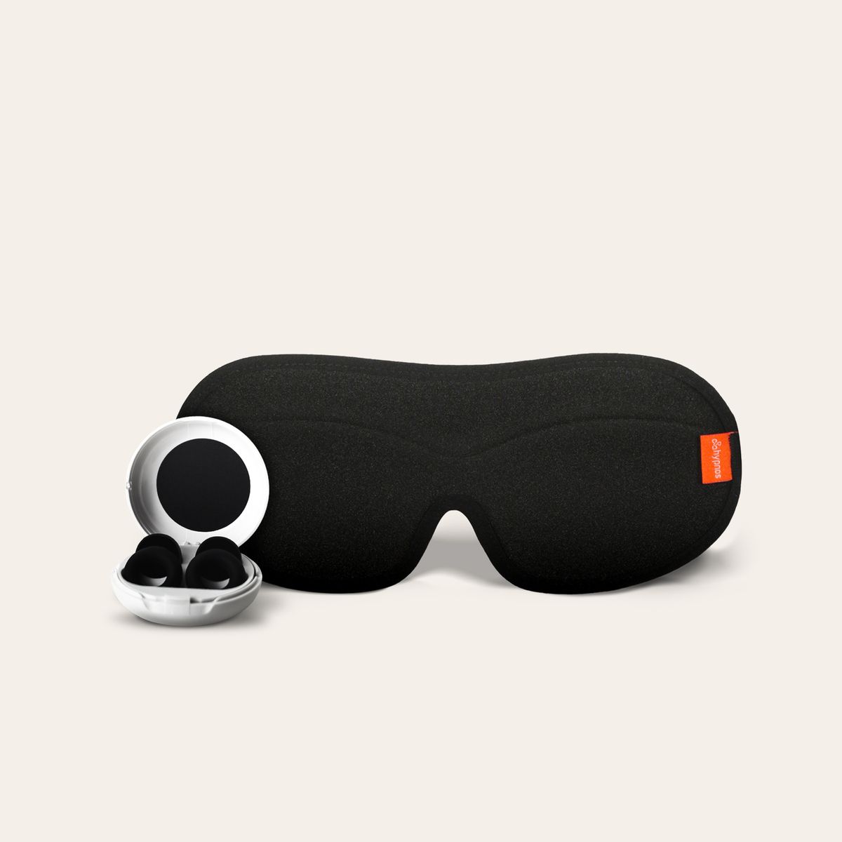 HYPNOS - Pack Dulces Sueños  Antifaz + Tapones Negro  Hypnos