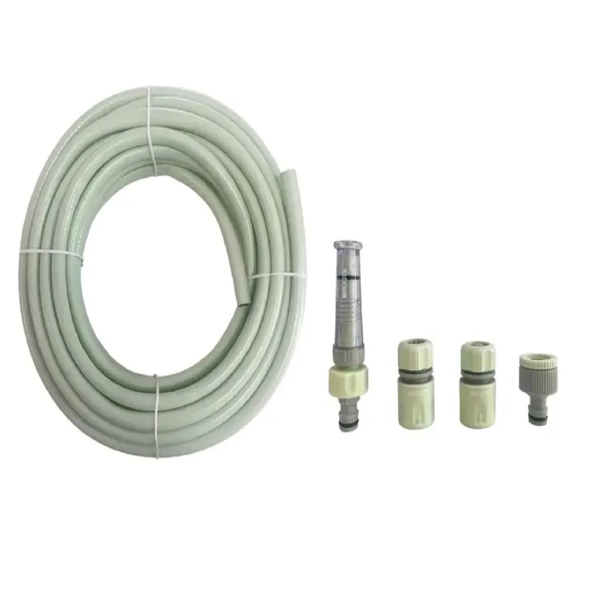 ROOTS - Manguera Trenzada Media X 15m + Kit De Riego Roots verde Claro