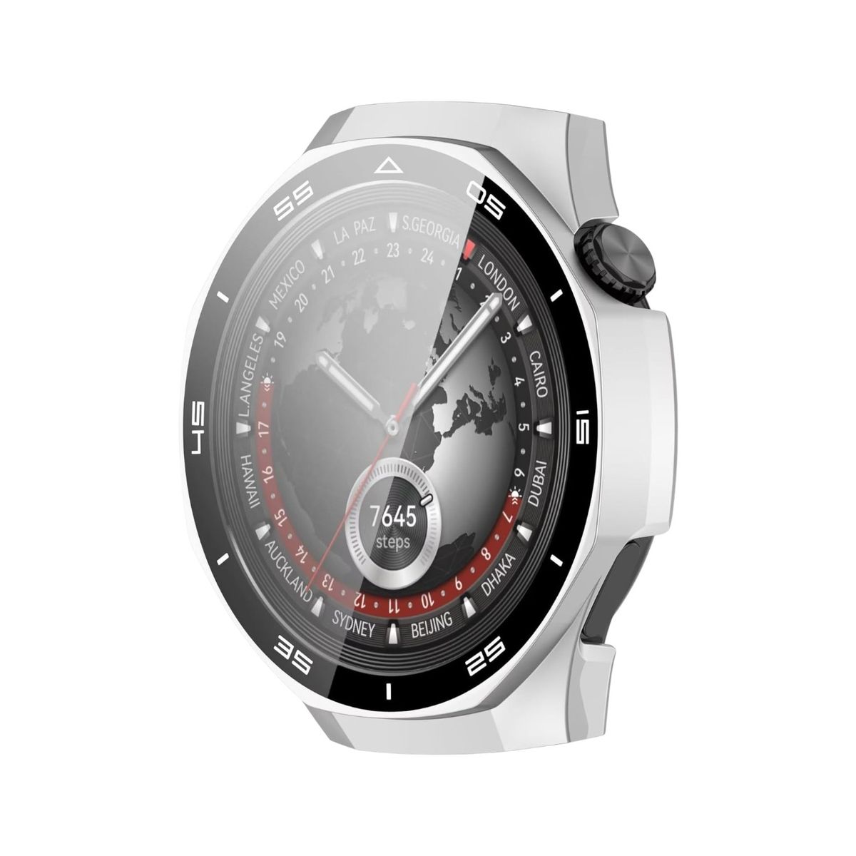GENERICO - Carcasa De Protección Para Huawei Watch Gt6 Pro 46mm Plateado