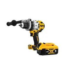 DEWALT - Taladro percutor 1/2" 20V XR DCD1007B + Bat 5 AH Regalo