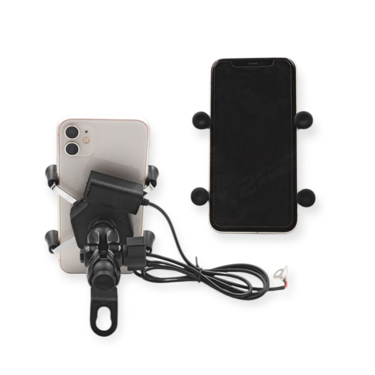 GENERICO - Soporte Porta Celular Para Moto Ccargador Usb Súper Agarre