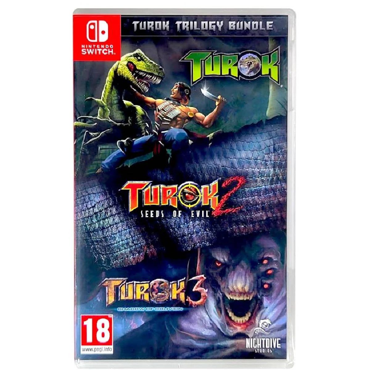 NINTENDO - Turok Trilogy Bundle - EU - Nintendo Switch