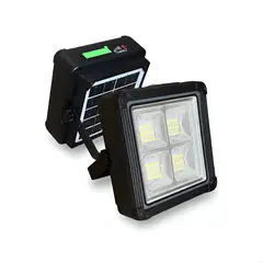 DALI - Foco LED Solar Portátil 100W 4C HD-2206A con Panel Solar