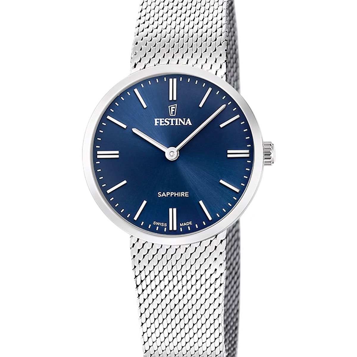 FESTINA SWISS - Reloj F20075/3 Festina Swiss Azul Mujer Grace