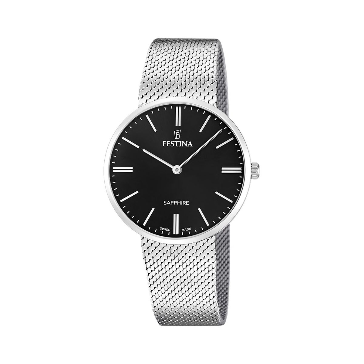 FESTINA SWISS - Reloj F20074/4 Festina Swiss Negro Hombre Grace