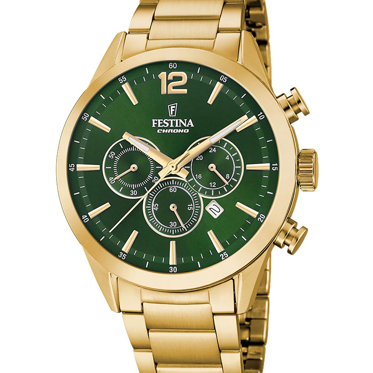 FESTINA - Reloj F20633/5 Festina Verde Hombre Timeless Chronograph