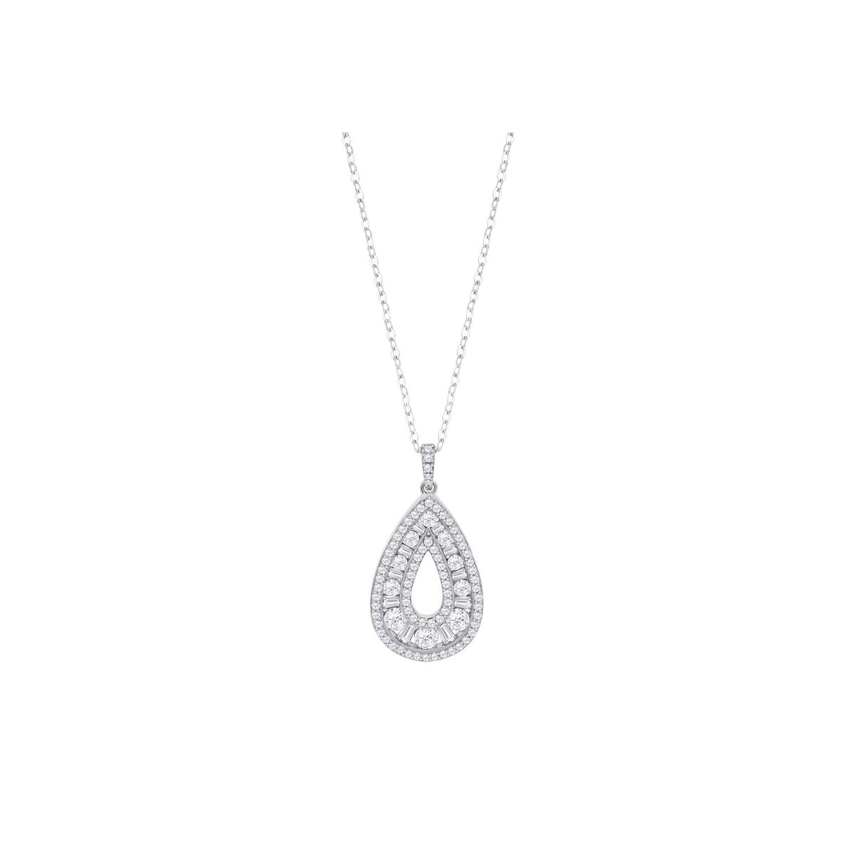 LOTUS SILVER - Collar LP3883-1/1 Lotus Silver Mujer Pure Essential