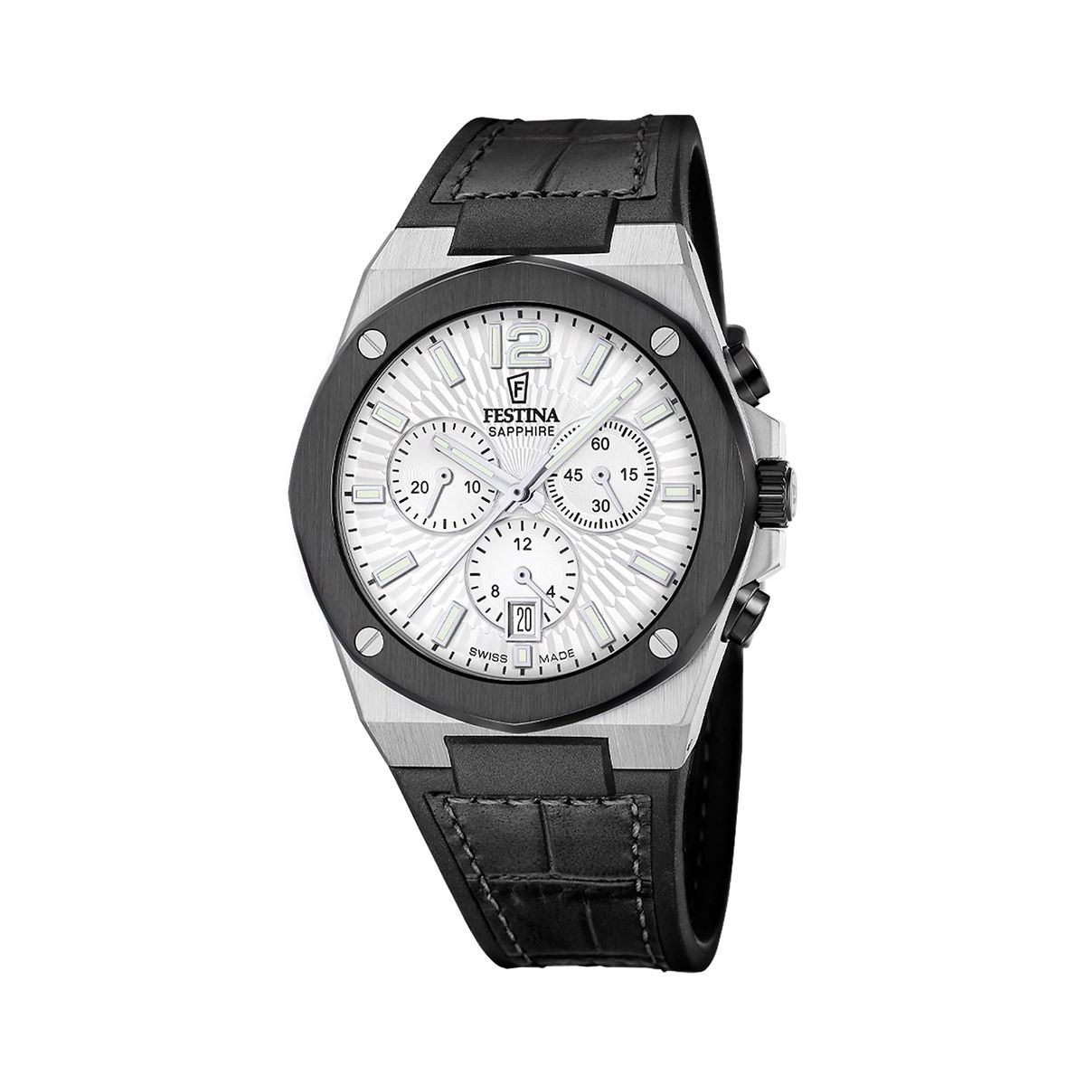 FESTINA SWISS - Reloj F22003/1 Festina Swiss Plateado Hombre Valley