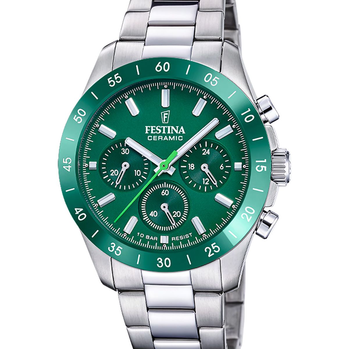 FESTINA - Reloj F20693/6 Festina Verde Mujer Ceramic