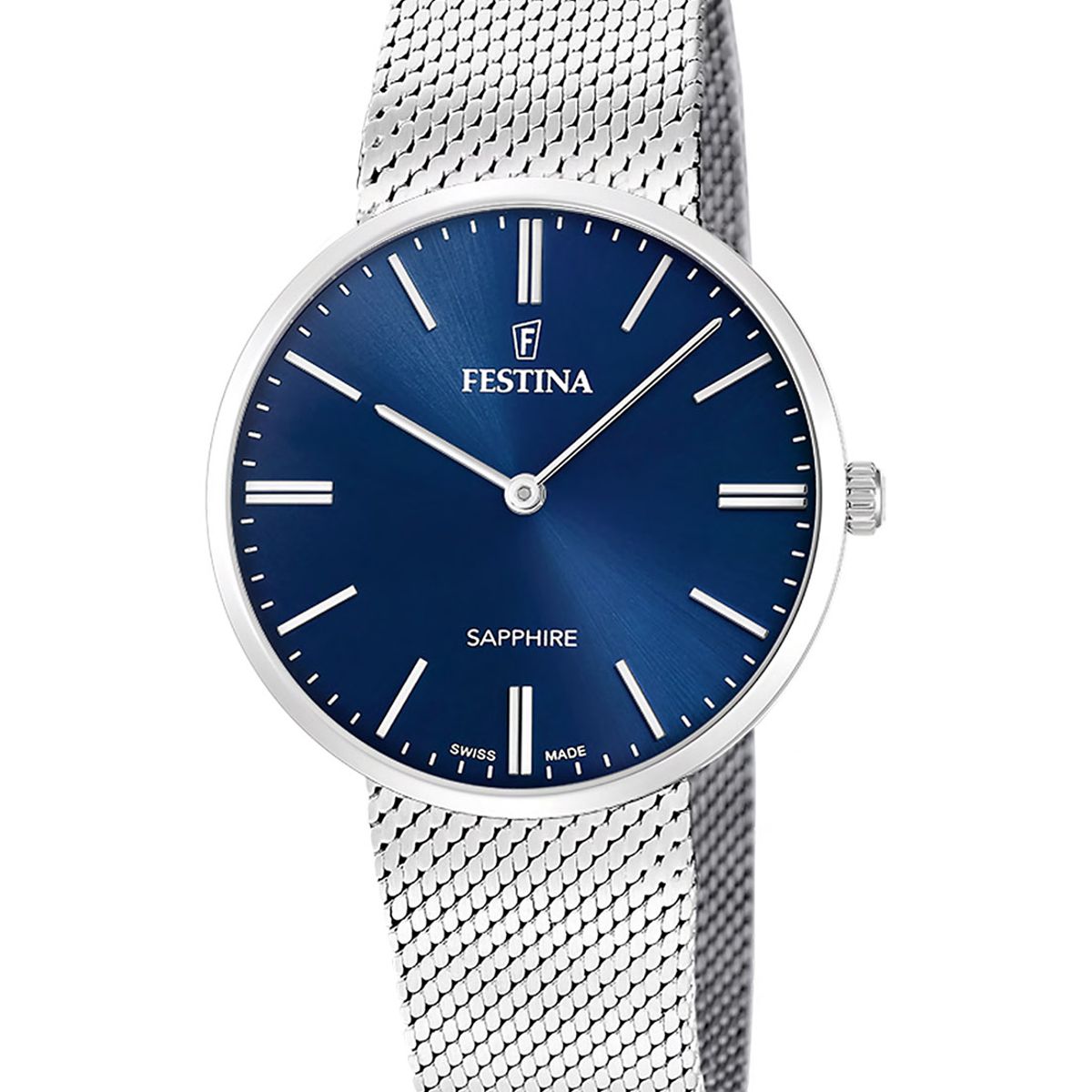 FESTINA SWISS - Reloj F20074/2 Festina Swiss Azul Hombre Grace