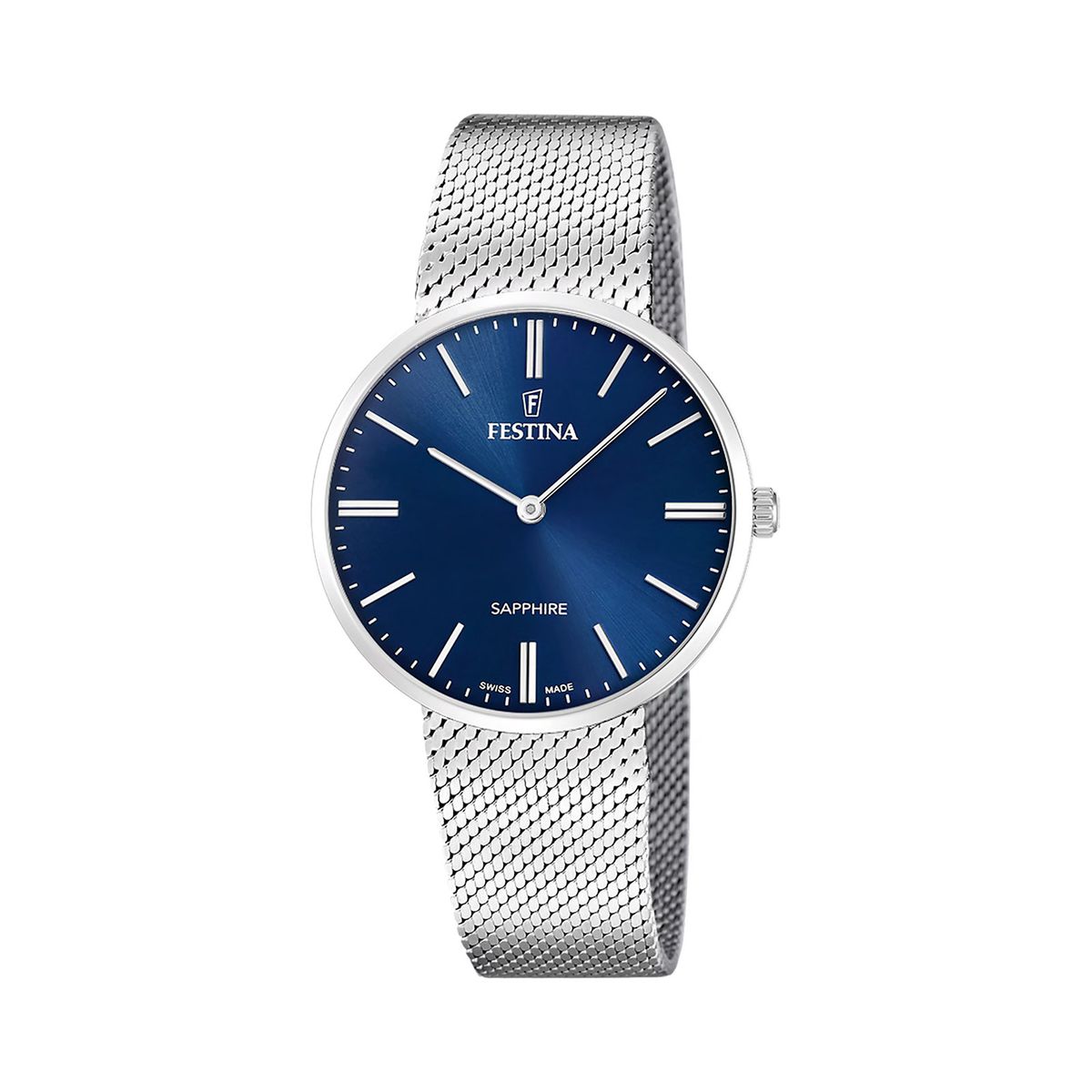 FESTINA SWISS - Reloj F20074/2 Festina Swiss Azul Hombre Grace