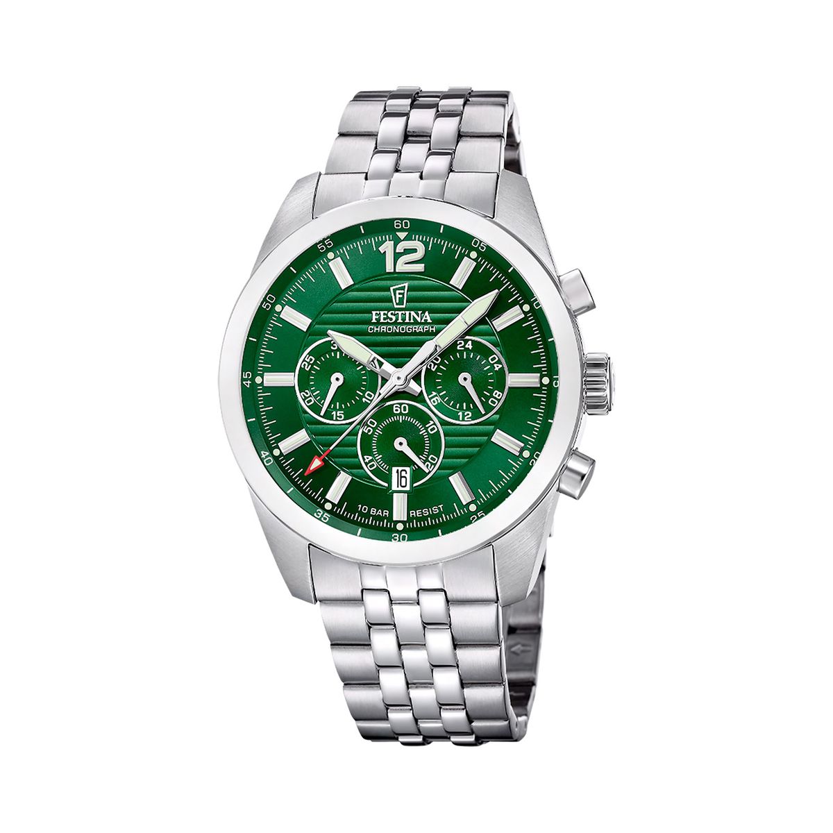 FESTINA - Reloj F20742/2 Festina Verde Hombre Timeless Chronograph