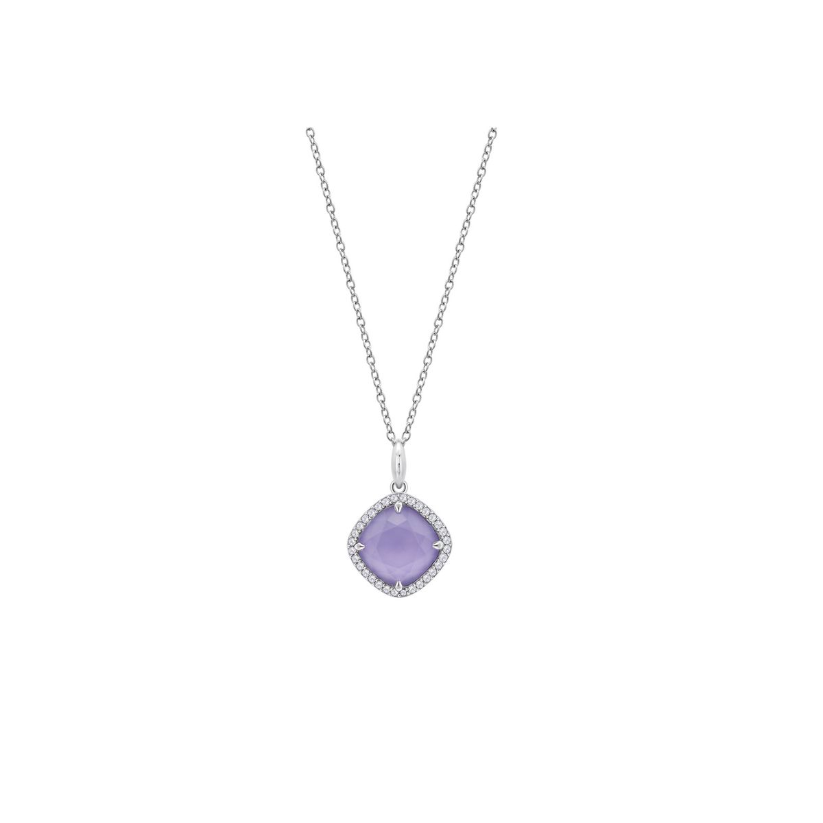 LOTUS SILVER - Collar LP3921-1/4 Lotus Silver Mujer Leros