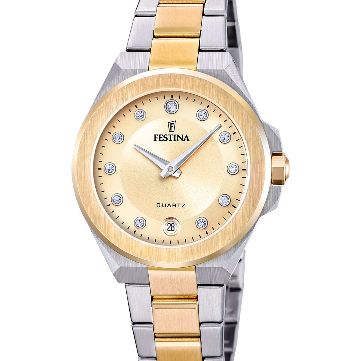 FESTINA - Reloj F20702/2 Festina Dorado Mujer Mademoiselle