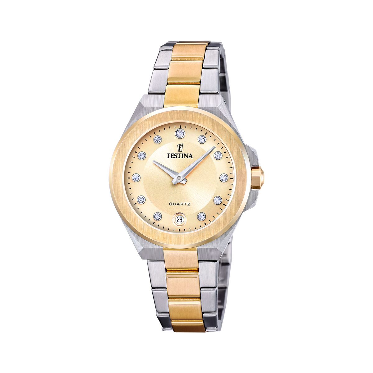 FESTINA - Reloj F20702/2 Festina Dorado Mujer Mademoiselle