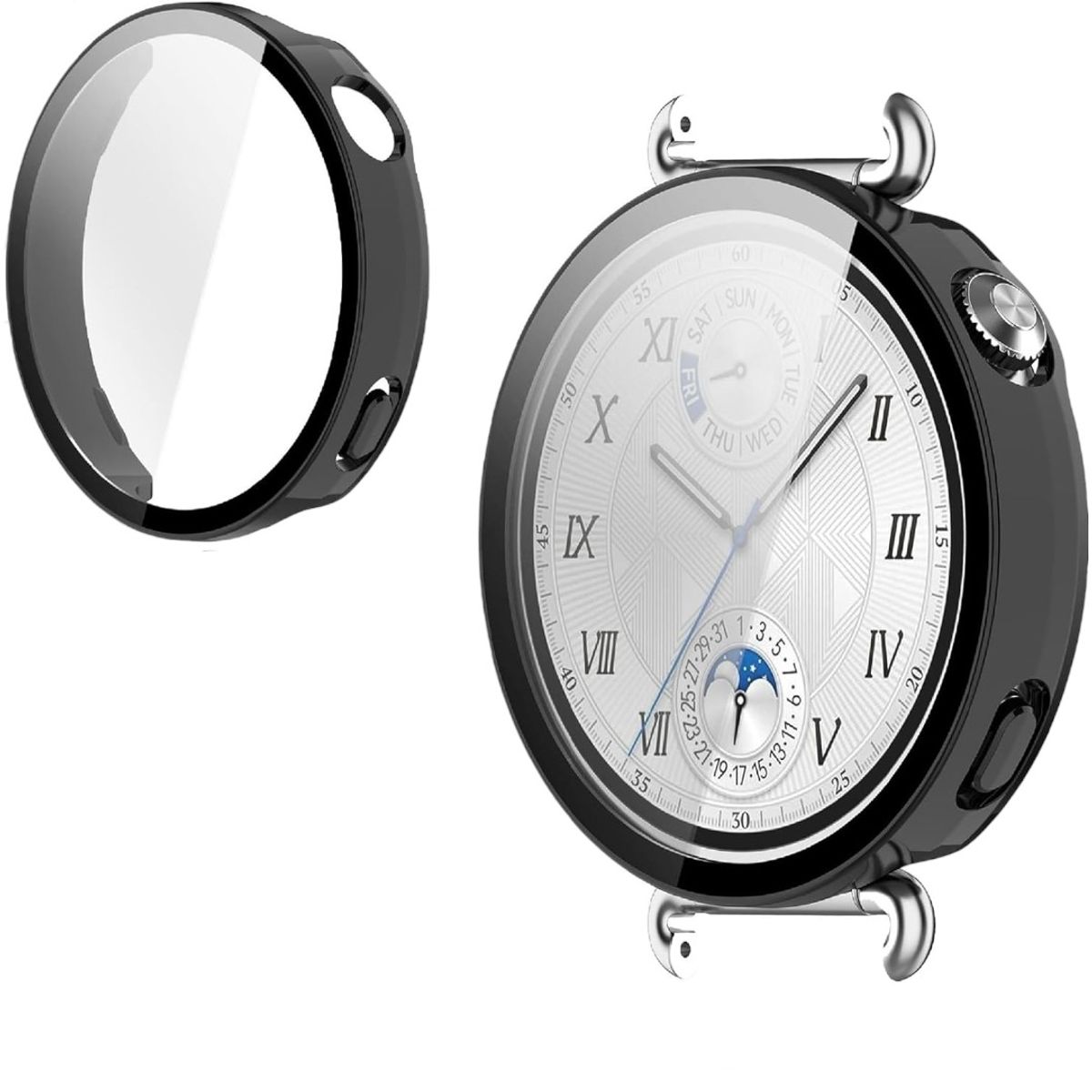 GENERICO - Carcasa De Protección Para Huawei Watch Gt6 41mm Negro