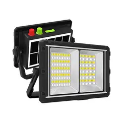 DALI - Foco Reflector LED Solar Portátil 200W GD-2302A con Panel Desmontable