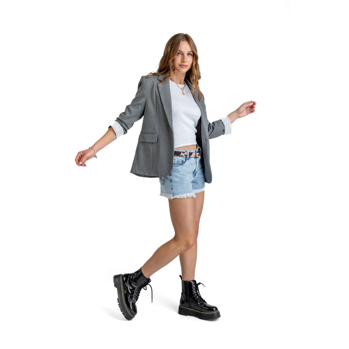 EFESIS - Short Straight Tiro Medio Mujer Efesis