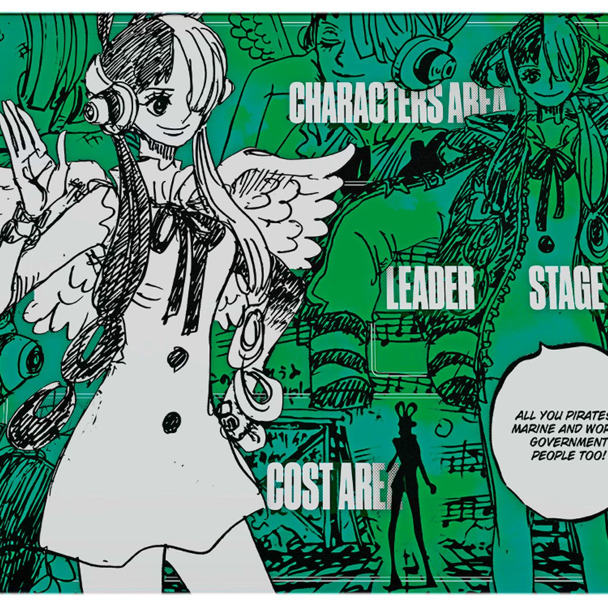 GENERICO - Playmat One Piece Card Game 60×35 cm M13