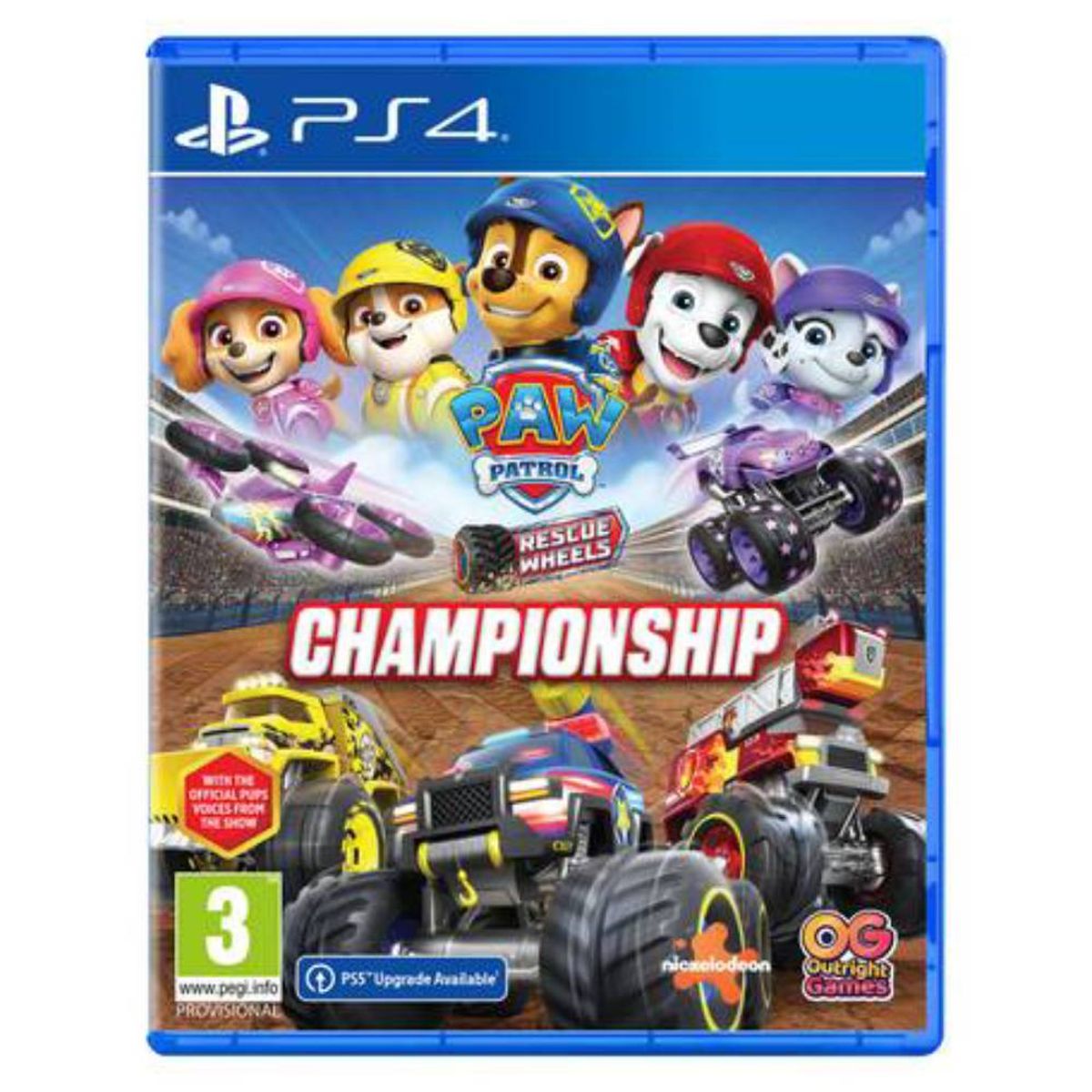 SONY - Paw Patrol Rescue Wheels: Championship - EU - PS4