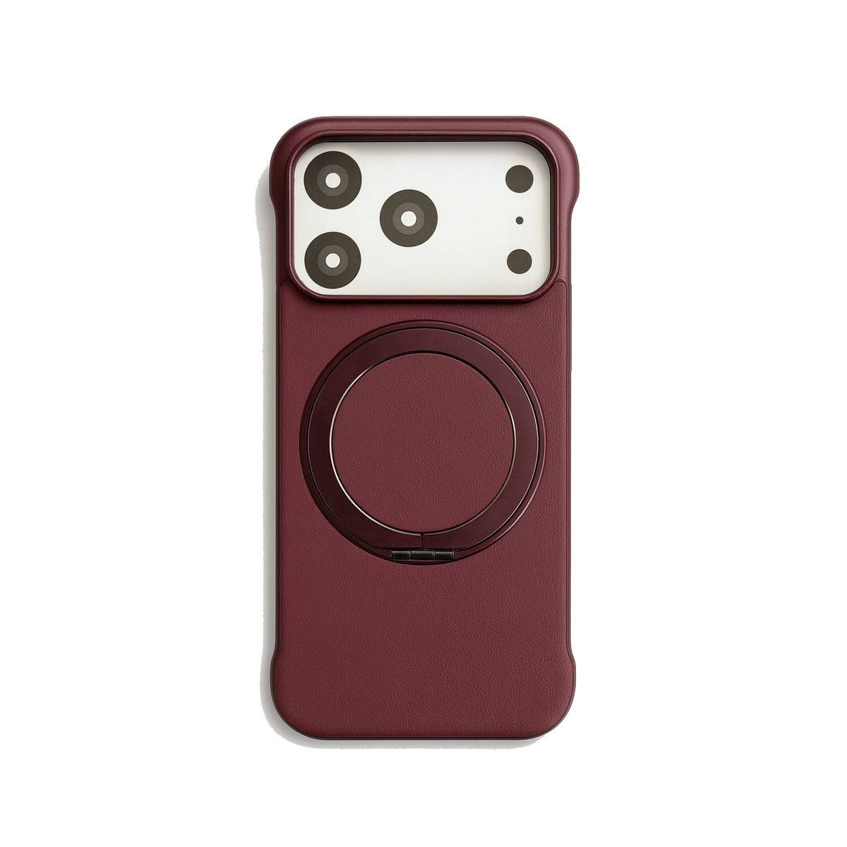 JOIGO - Carcasa Funda Para iPhone 17 Pro Synde Anillo Vinotinto