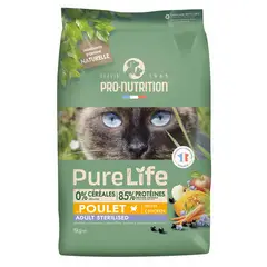 PRO NUTRITION FLATAZOR - Alimento Pure Life Sterilized Gato Esterilizado 8 Kg