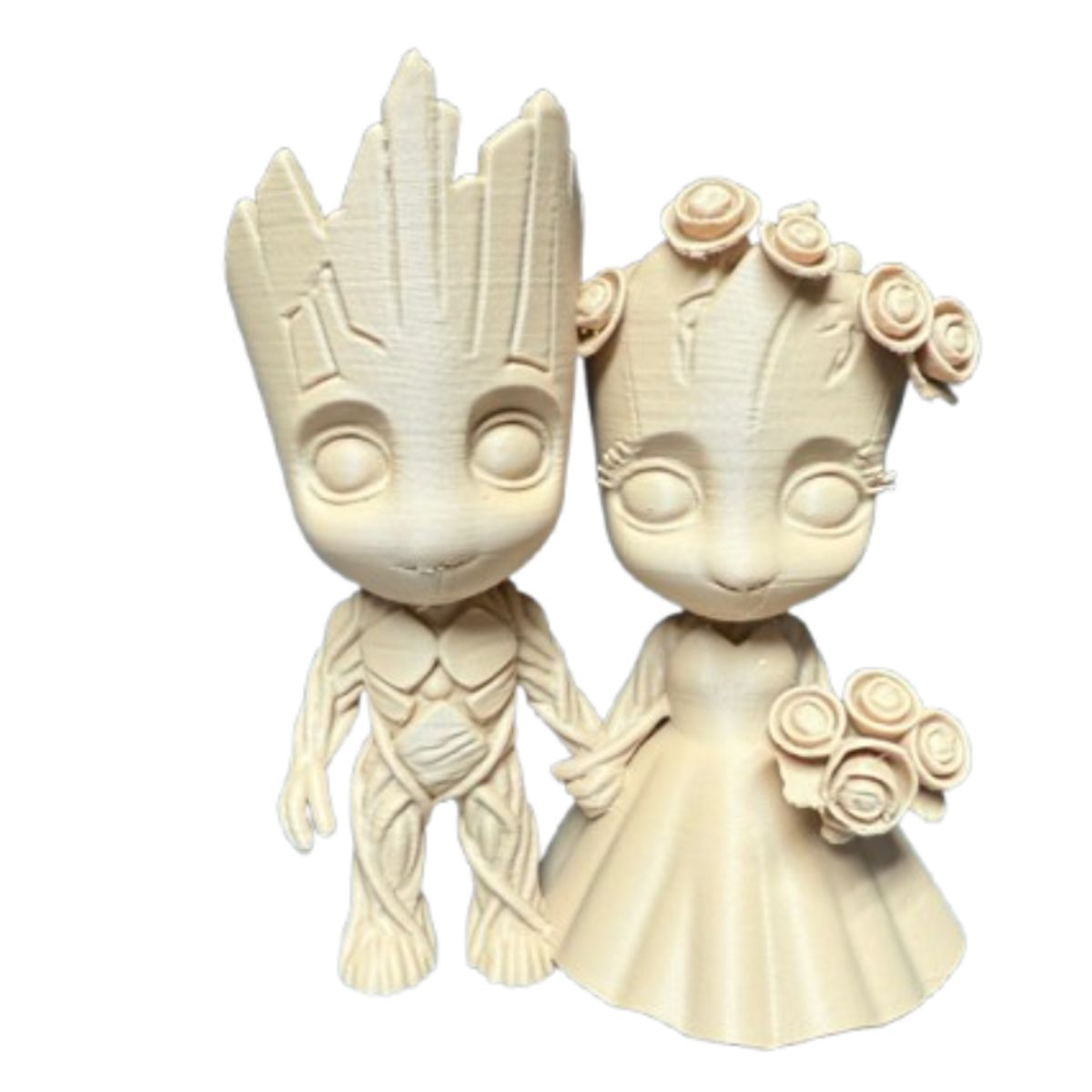 GENERICO - Figura Decorativa- Pareja de Groot